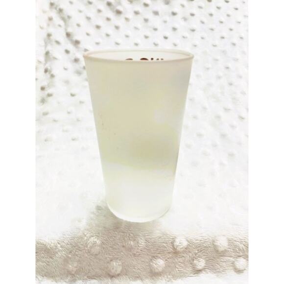 Vintage Federal Glass Frosted Tumbler Caricature Gambling Poker Glasses-3 RARE - Picture 8 of 10